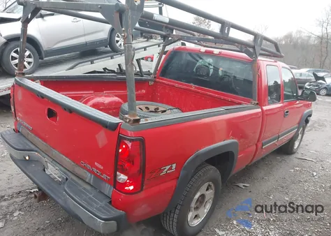 2005 Chevrolet Silverado 1500 Z71 из США, поврежденный, VIN 1GCEK19B05E284721